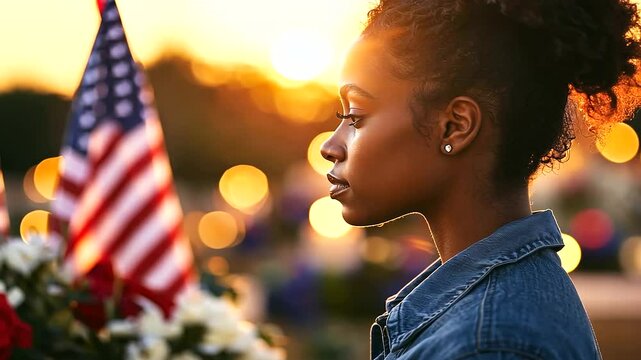 A tribute to women veterans with floral wreaths on Veterans Day.