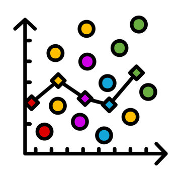Scatter Graph Icon