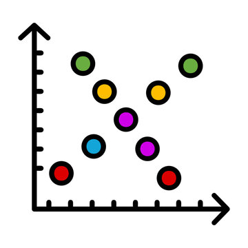 Scatter Plot Icon