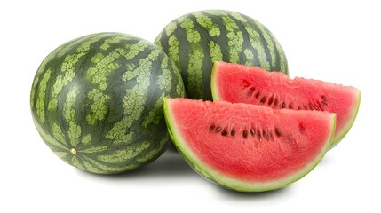 water melon isolated on white background