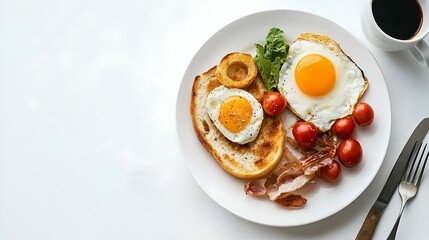 white plate isolated on white background