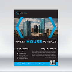 Modern and simple medical flyer template.