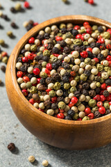 Organic Raw Mixed Peppercorns