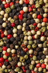 Organic Raw Mixed Peppercorns