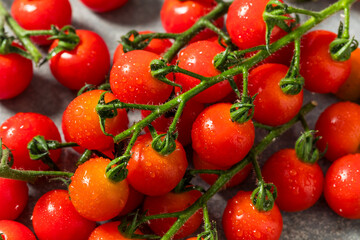 Organic Raw Red Cherry Tomatoes