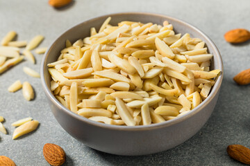 Organic Raw Blanched Slivered Almonds
