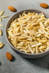 Organic Raw Blanched Slivered Almonds