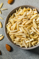 Organic Raw Blanched Slivered Almonds