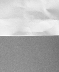 Recycled craft torn tear paper texture as background.