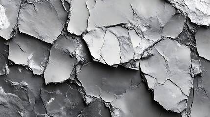 Naklejka premium Abstract Gray Texture Cracked Surface Design