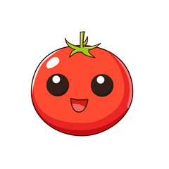 Obraz premium funny tomato cartoon