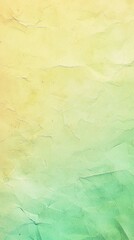 Fototapeta premium Gradient background showcasing a crumpled paper texture, blending rich green and warm yellow hues, offering a vintage and textured visual effect perfect for various creative projects