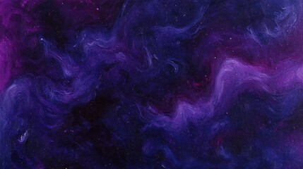 A deep purple and magenta background with smooth, abstract curves