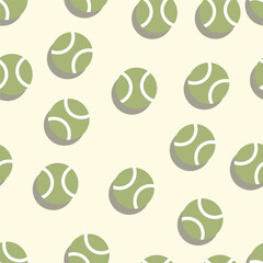 tennis ball pattern for background, fabric, cover, wrapping, wallpaper, etc.