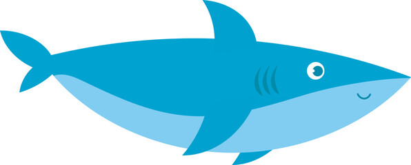  Shark  illustration.
