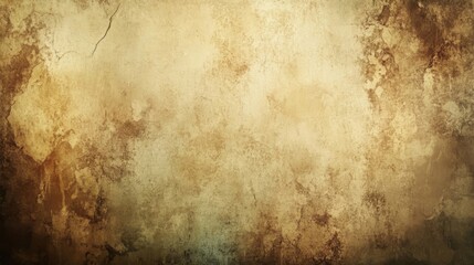 Aged Grunge Texture Background Showing Brown and Gold Tones