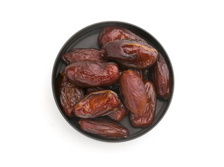plate of dried dates
