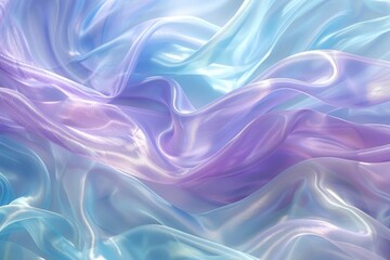 Ethereal flowing fabric in soft pastel hues creating a dreamy, serene atmosphere for backgrounds