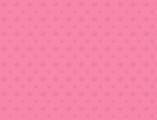 Leaf floral ornamental paper, seamless patterned fabric