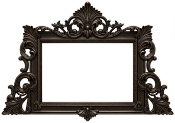 Ornate vintage frame with intricate carvings and elegant design for home decor
