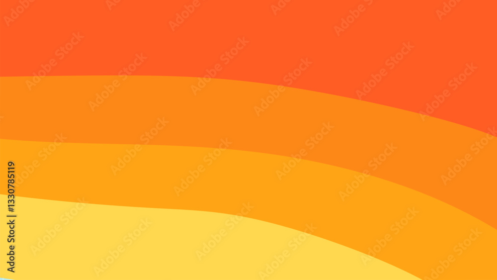 Poster rainbow background with curved lines. abstract texture of wavy lines with colorful colors.