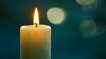 A Gentle Candlelight Moment of Reflection