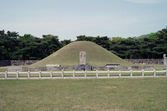 Royal Tomb Of King Suro, South Korea