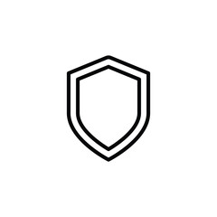 Obraz premium Shield Icon set vector 