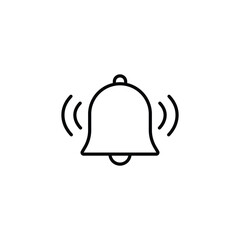 bell notification icon vector