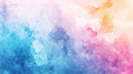 Obraz premium Watercolor, soft brushstrokes in pastel colors, artistic and relaxing generative ai