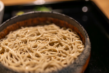 蕎麦の香りを感じる美味しそうなせいろそば