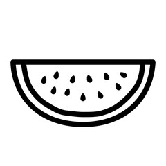 Watermelon Slice Icon