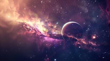 _Planet_space_galactic_background