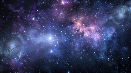 Obraz premium Star_space_galactic_background