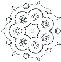 Obraz premium abstract floral background