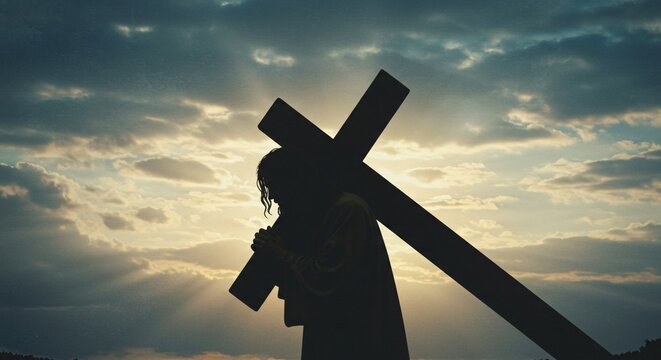 Jesus Carrying the Cross &ndash; Via Dolorosa, Good Friday Procession
