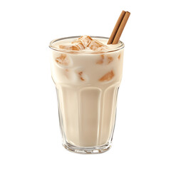 Traditional horchata drink in a glass