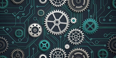 textured background with different geometric patterns	