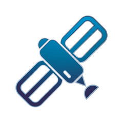 Satellite icon design template