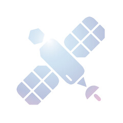 Satellite icon design template