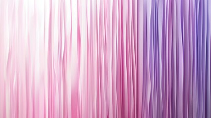 Obraz premium Gradient abstract lines in soft pinks and purples, perfect for a calming panoramic background.
