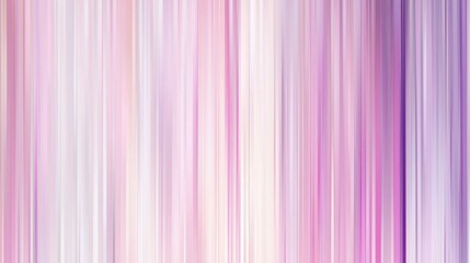Obraz premium Gradient abstract lines in soft pinks and purples, perfect for a calming panoramic background.