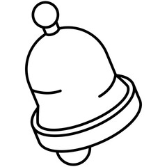 School Bell isometric 3D icon, mini illustration. use for modern concept, print, UI, UX kit, web and app development. Vector EPS 10, related to learning and education.