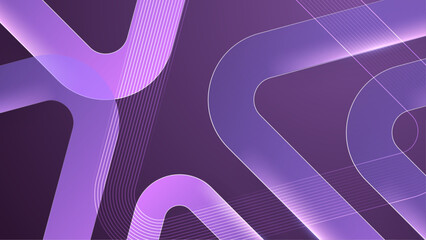 purple modern abstract geometric with triangle shapes vector illustration