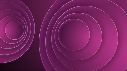 artistic purple circle abstract geometric background vector illustration