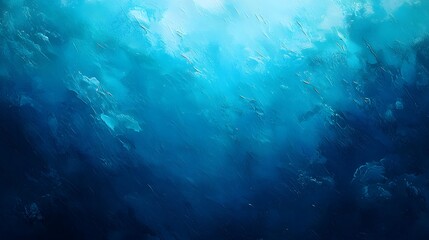 42. A deep blue textured background resembling an abstract ocean world