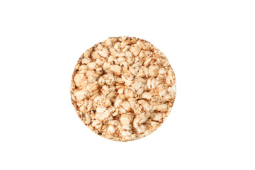 PNG, diet rice bread, isolated on white background.