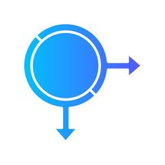 homosexual gradient icon