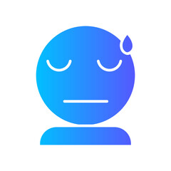 sweat gradient icon