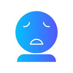 tired gradient icon